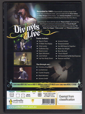 DIVINYLS LIVE: JAILHOUSE ROCK - RECORDED AT BOGGO ROAD PRISON