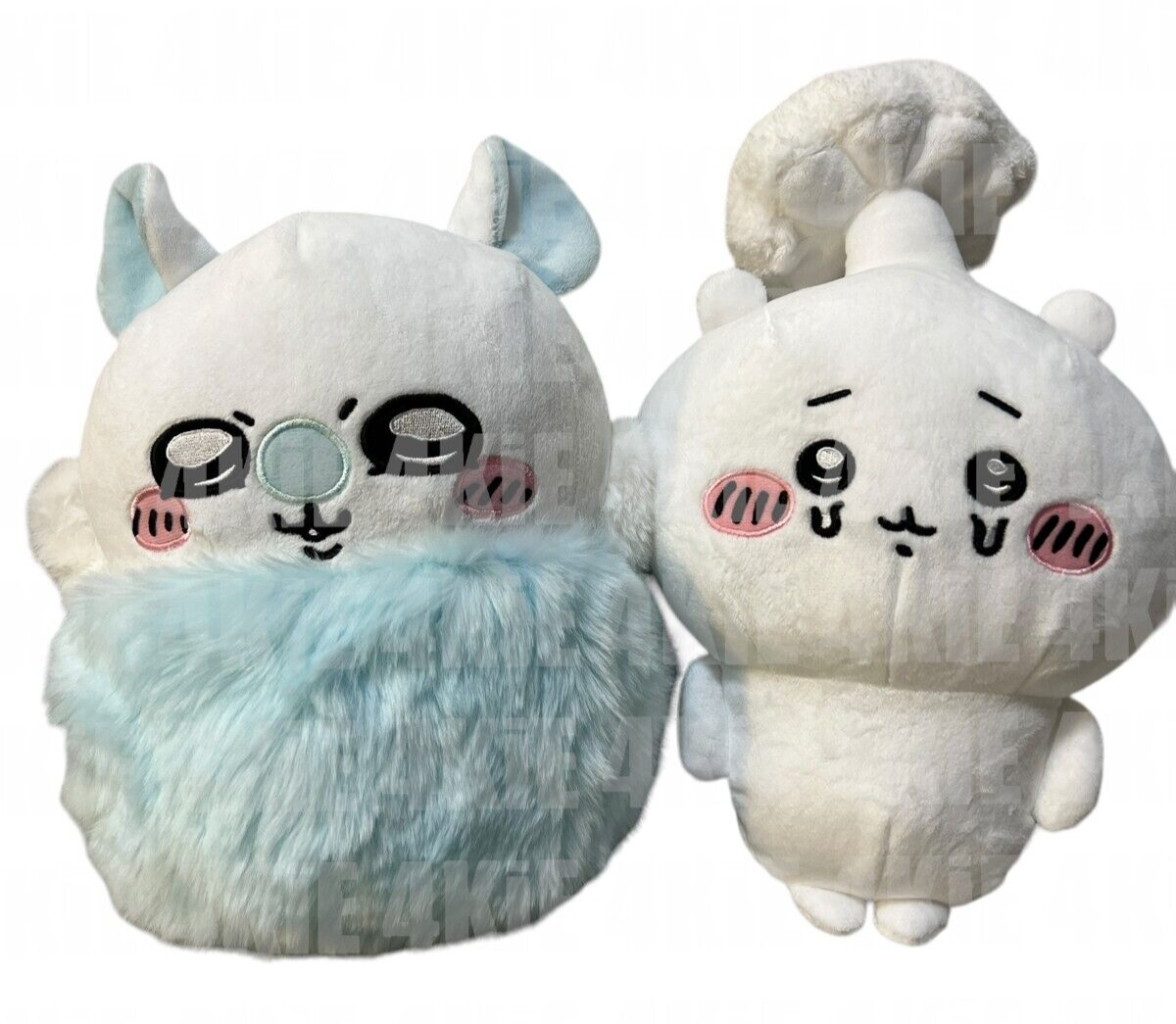 Chiikawa Plush toy big Mushroom parasitic Chiikawa & Momonga Set