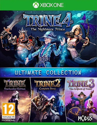 Trine Ultimate Collection XBOX One Videospiel Original UK Release Neuwertig