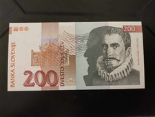 Slovenia - 200 Tolarjev - 1997 - banknote - unc