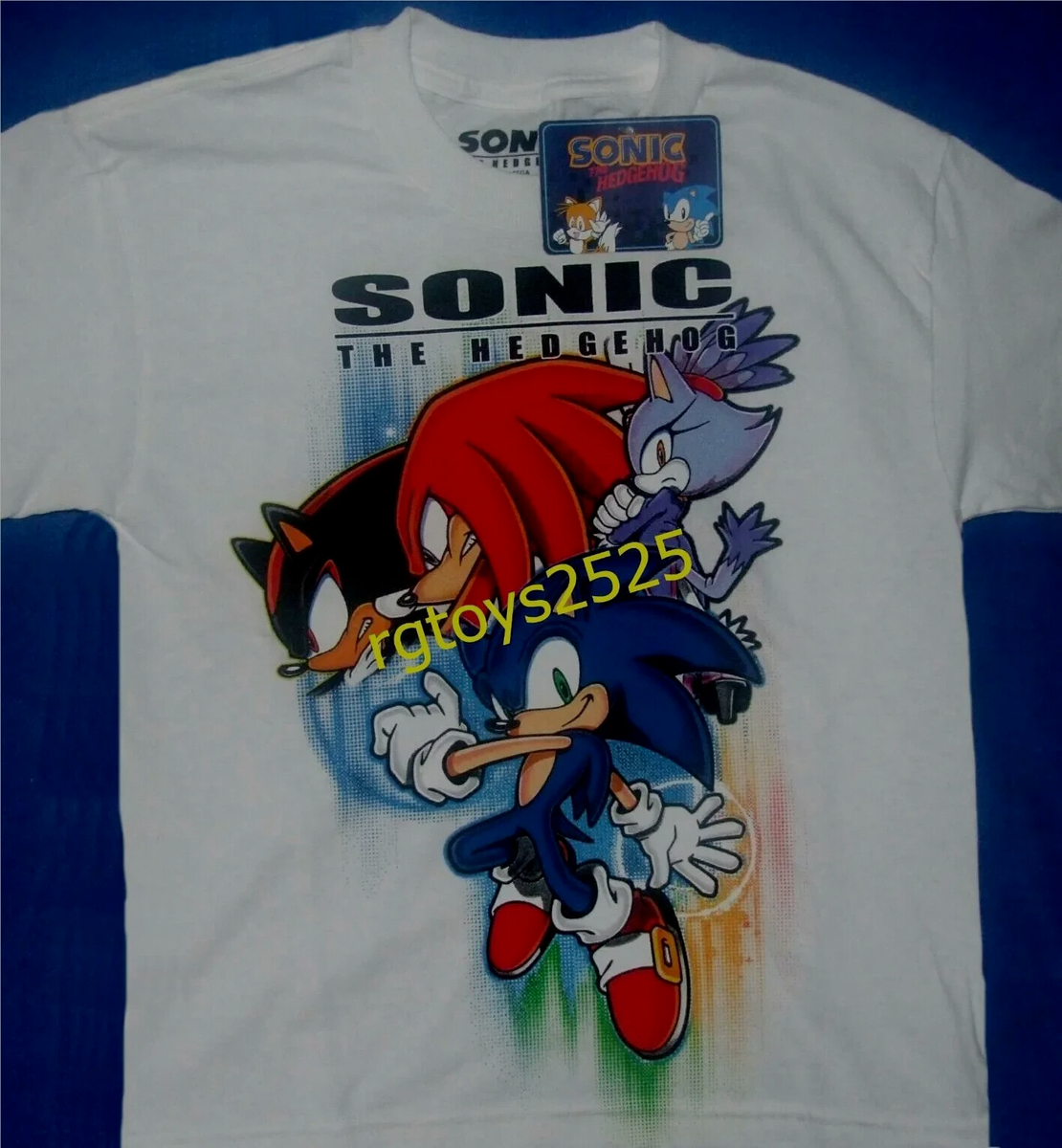 ソニックTシャツ　SONIC T-shirts 00s Sonic The Hedgehog t-shirt size 18-20 XXL New Child Boys or girl