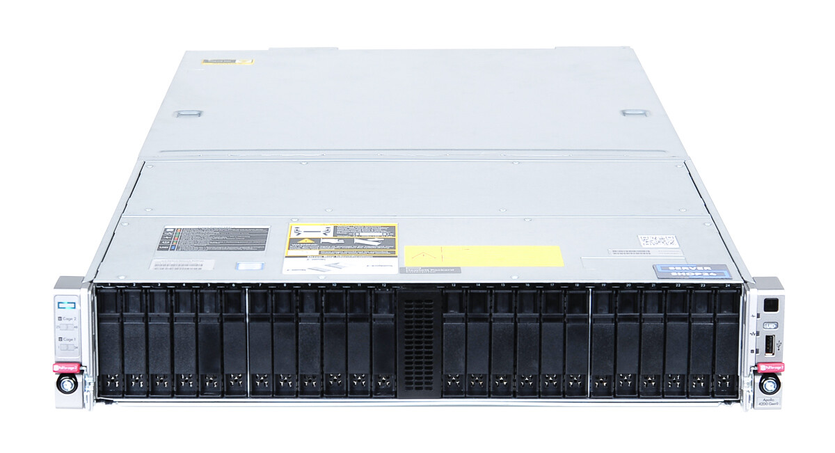 HPE Apollo 4200 Gen9 V4 Server 2x Xeon E5-2670v3 12-Core 2.30 GHz 16 GB DDR4 RAM - Bild 2 von 12