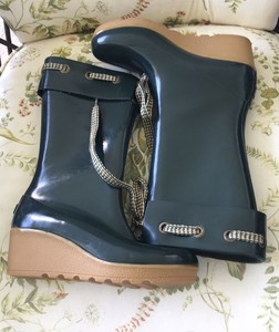 sperry wedge rain boots