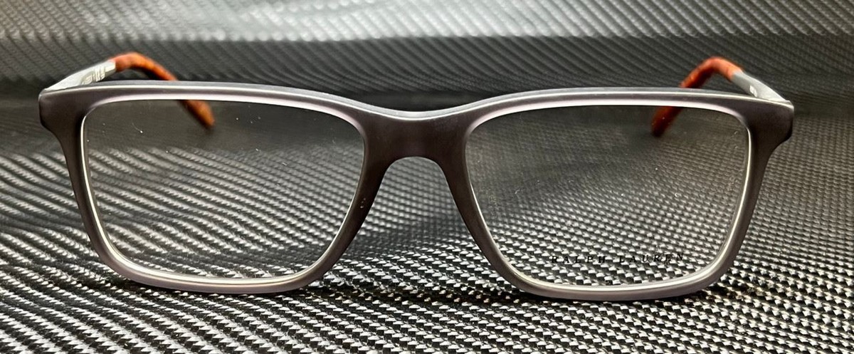 RALPH LAUREN RL6133 5965 Matte Gray Men's 54 mm Eyeglasses
