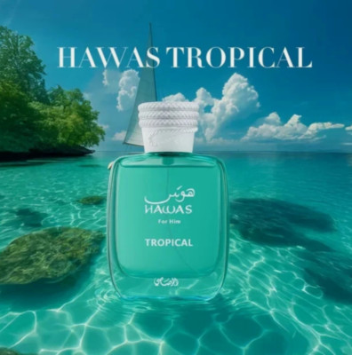 Hawas for Him Tropical von Rasasi - 100ml - Eau de Parfum - EDP