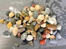 PREMIUM GLOSSY  Fish Tank Aquarium Natural Gravel Stones Substrate 7 - 15 mm 