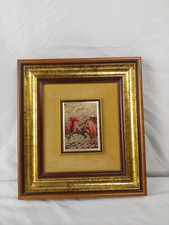 FRANCESCO GONZAGA SERIGRAFIA ARGENTO NUMERATA, PUNZONATA E CERTIFICATO FIRMATO