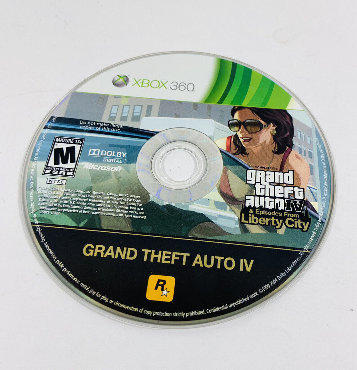 Grand Theft Auto Liberty City Stories and Vice City Stories Disc Round Rug  Carpet