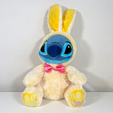 Disney Store Stitch Easter Bunny Costume Plush Stuffed Animal Toy