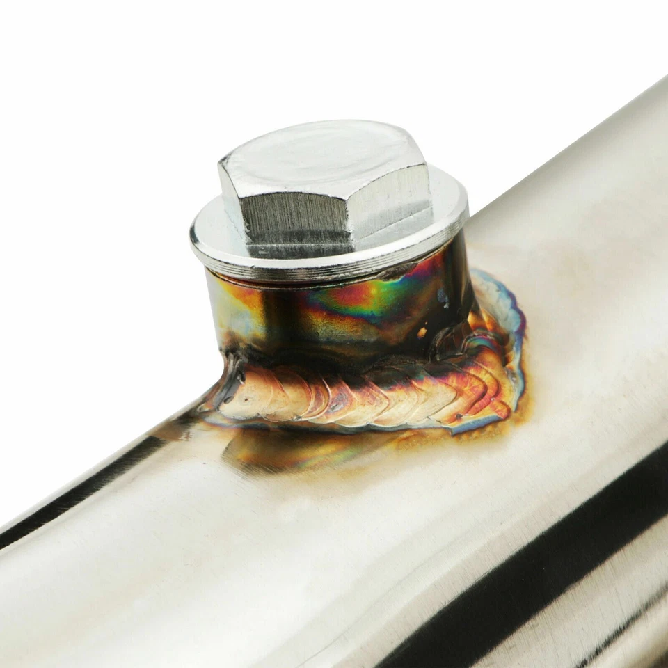 COLECTOR DE ESCAPE INOXIDABLE CARRERA DEPORTE CARRERA DECAT DE CAT PARA LEXUS IS200 IS 200 - Imagen 4 de 4