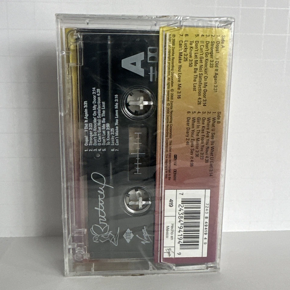 Oops!..I Did It Again by Britney Spears Cassette, 2000-Zoomba (Mexico) Read - Image 2 of 4