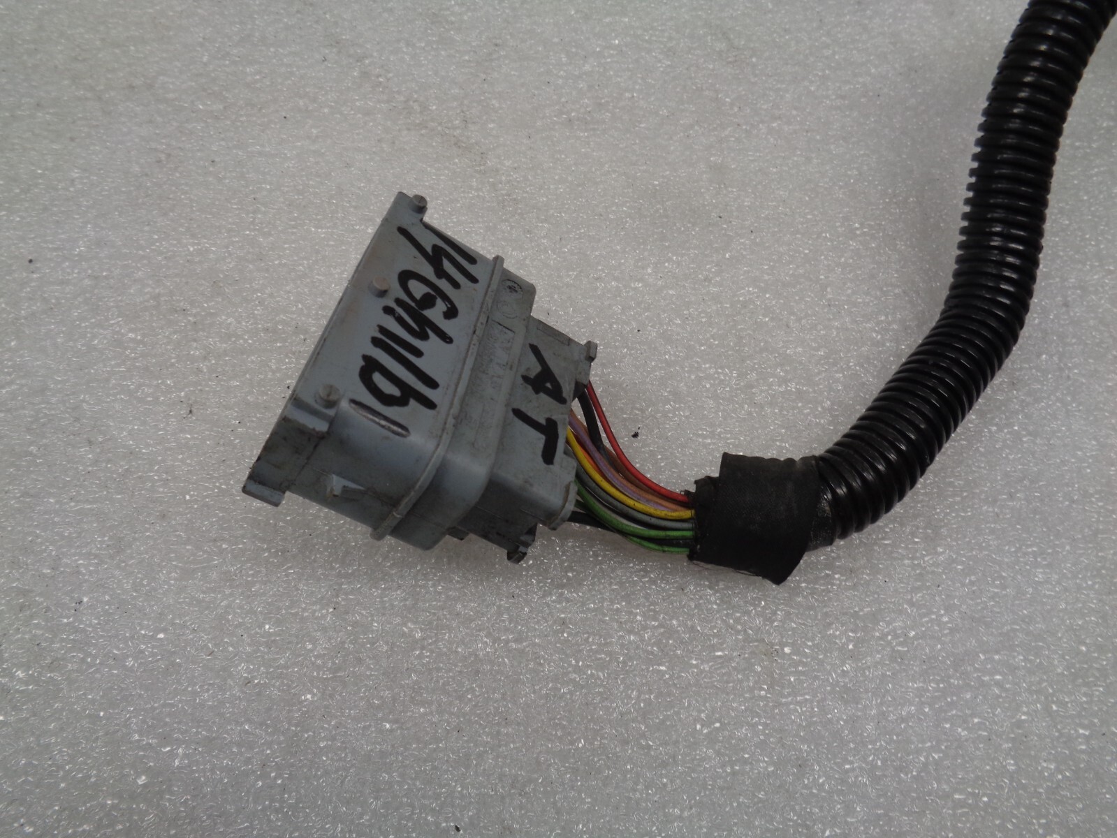 2014-2019 Maserati Ghibli 3.0L AWD Transmission Wire Wiring Harness OEM AK230947