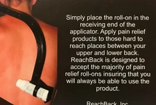   Biofreeze Roll on, Cryoderm, Icy Hot, Stop Pain, ReachBack Roll-on Applicator