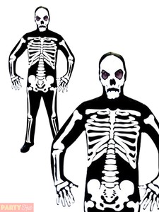 skeleton jumpsuit mens