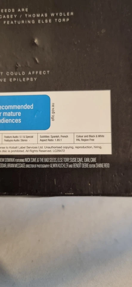 One More Time With Feeling DVD - 2 Disc Set Like New Region ALL - Image 3 of 4