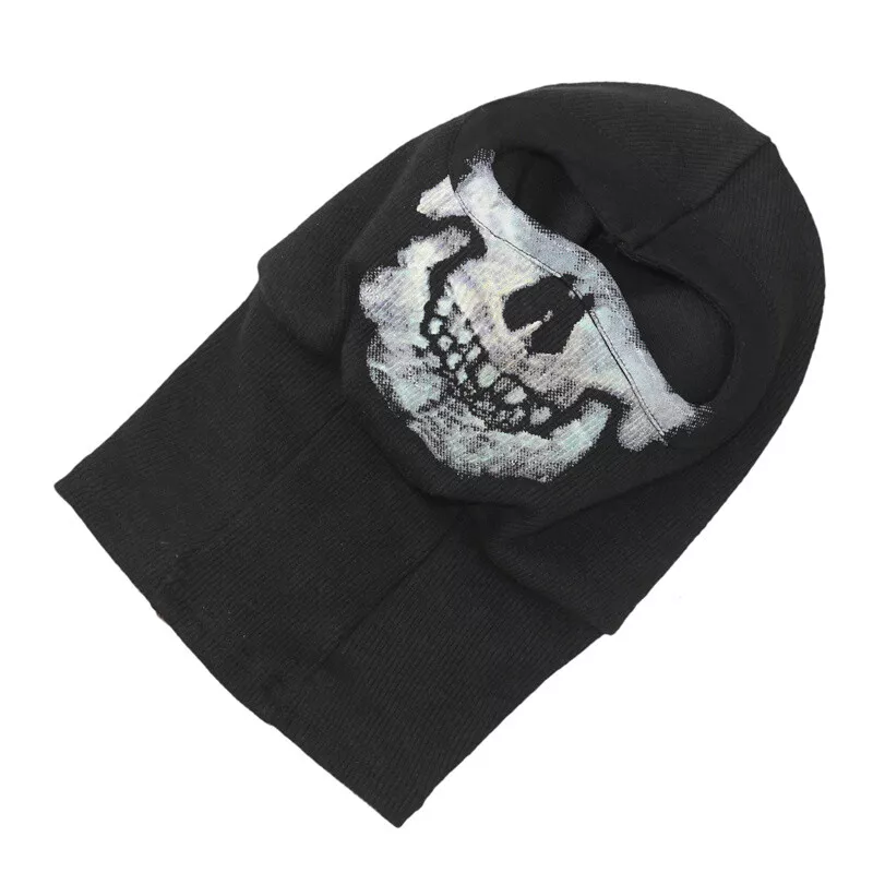 Game Call of Duty Simon Riley Ghost Skull Mask Full Face COD6 Cosplay Rib  fabric