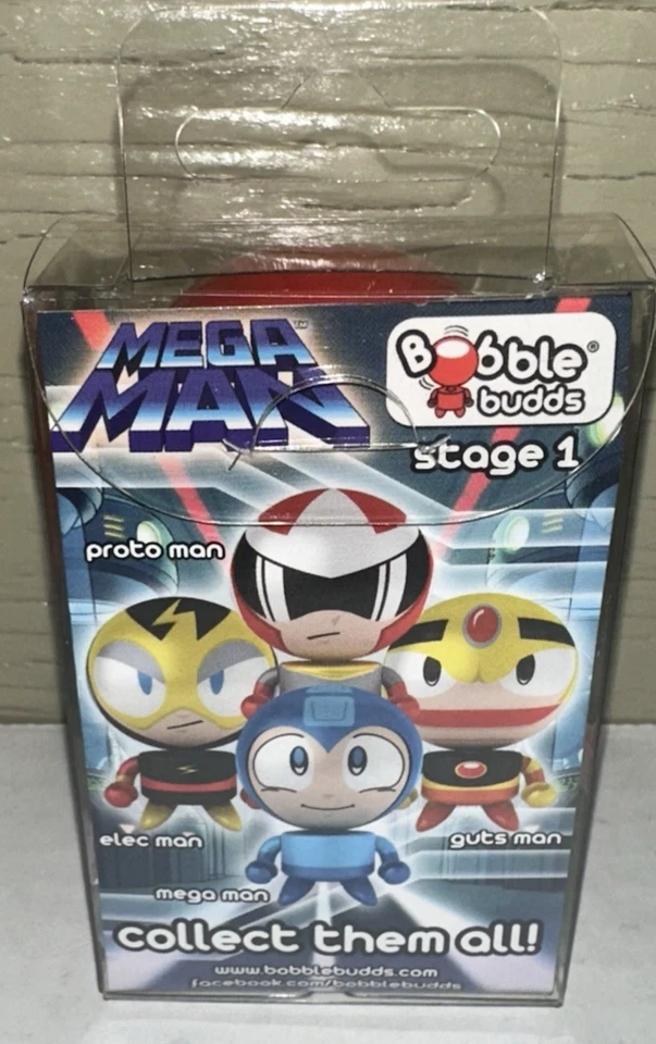 Proto Man Mega Man Stage 1 Capcom Bobble Budd Toy Action Figure NEW Bobblehead - Image 3 of 4