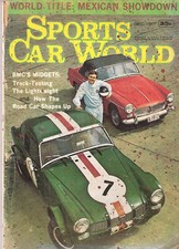 Sports Car World 1967 Dec Cortina GT Fiat 850 Triumph TR5 MGC Aston Martin DBS