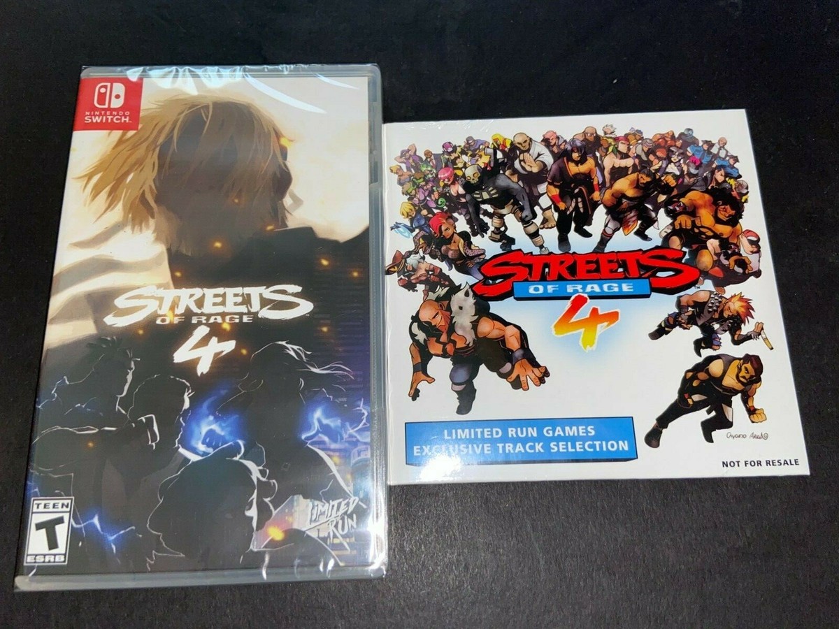 Jeu PS4 Streets Of Rage 4 Classic Edition - Limited Run #65 - Édition Collector Neuve Scellée