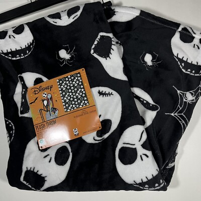 Disney The Nightmare Before Christmas 50 x70  Blanket Jack Skellington Halloween