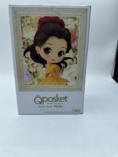 Disney Characters Flower Style Q Posket Beauty and the Beast Belle Ver. A Figure