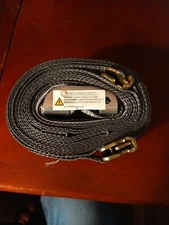 Lot Of  5 Ancra E Track Cam Buckle Cargo Strap 2" x 16' Gray Tie-Down 112824