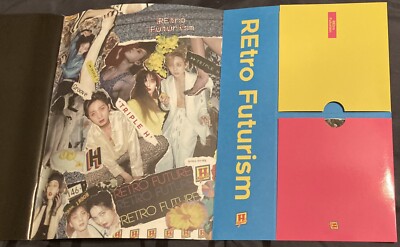 Triple H Retro Futurism 2nd Mini Album HyunA Dawn Hui Retro Future