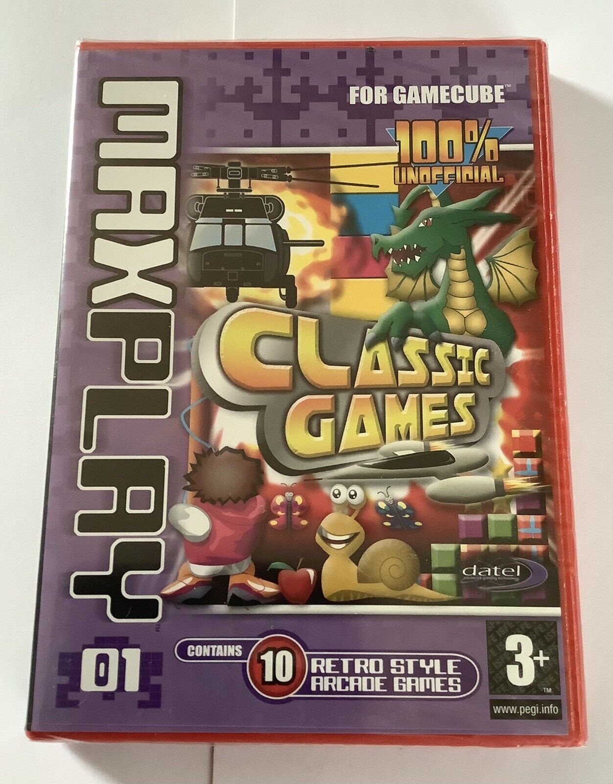 MAX PLAY FOR GAMECUBE 10 IN 1 GAMES NEW FACTORY SEALED