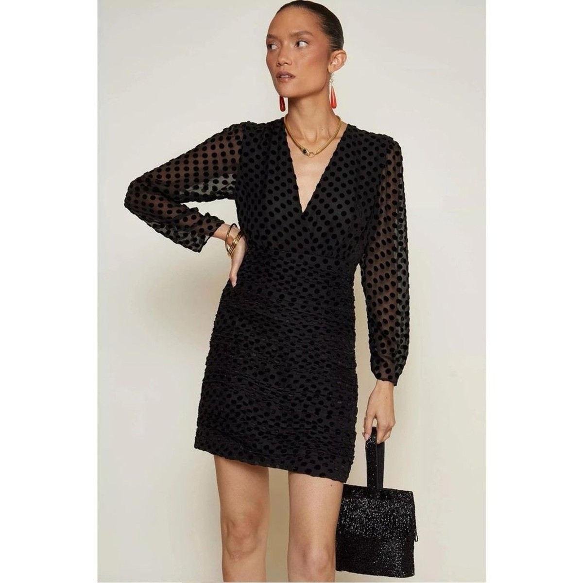rixo gold leaf dress RIXO Dulce Embellished Mini Florence Embellishment Gold