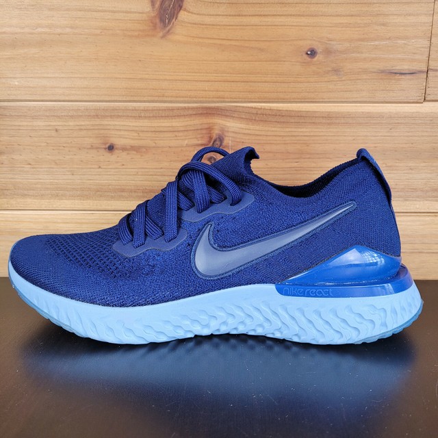 men's epic react flyknit 2 blue void