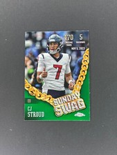 CJ Stroud #SS-7 Prices | 2024 Topps Chrome Sunday Swag | Football