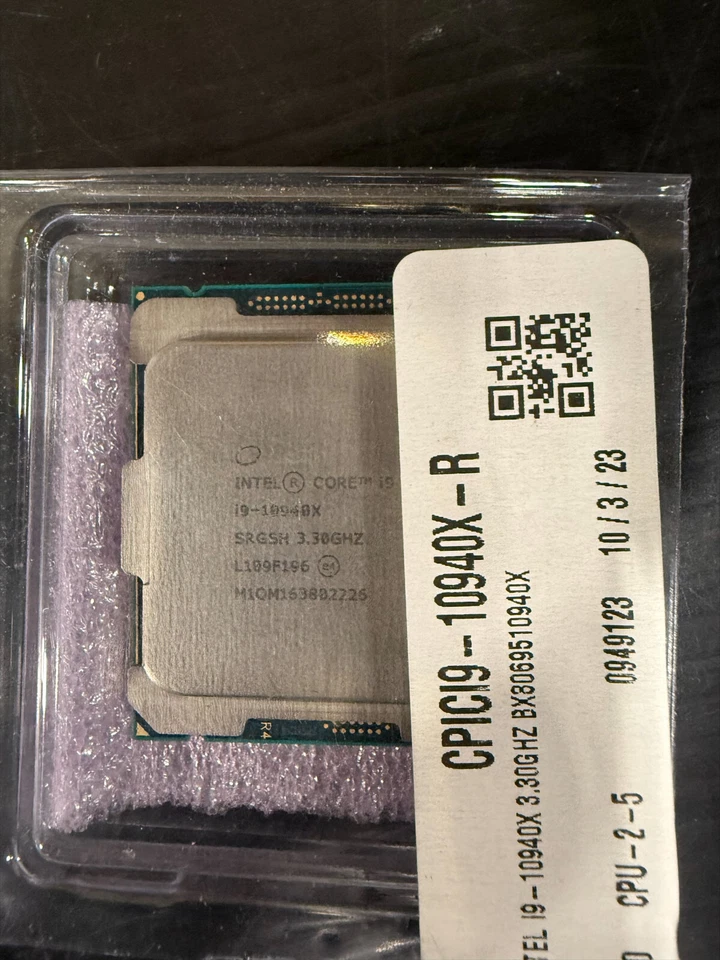 Processor Intel Core i9 i9-10940X Tetradeca-core (14 Core) 3.30 GHz Processor - - Image 2 of 2