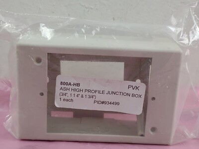 ASH High Profile Junction Box 800A-HB 3/4
