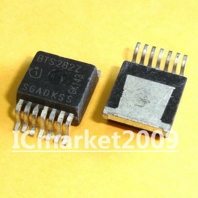 10 PCS BTS282Z TO-263 BTS282   Smart Highside Power Switch Transistor Chip #F14