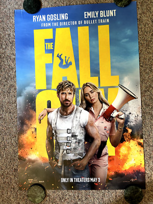 Fall Guy - Original D/S Movie Poster 27x40 D/S Ryan Gosling , Emily Blunt .