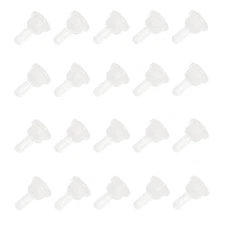 40 Pcs Pet Silicone Nurser Nipples Replacement Pacifiers for Feeding Bottles