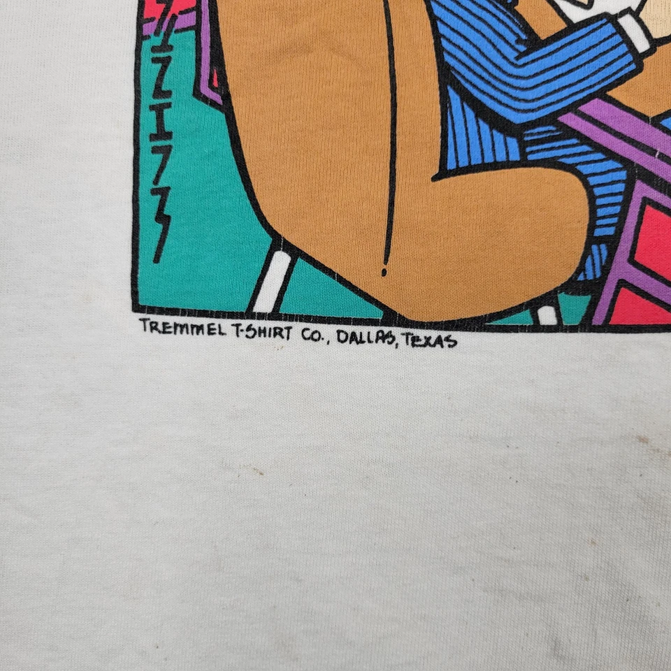 Camisa De Colección Puntada Única Hombres XL Cómic Tremmel Dallas Cubre Tu Como CYA Adulto* Foto 4 de 4