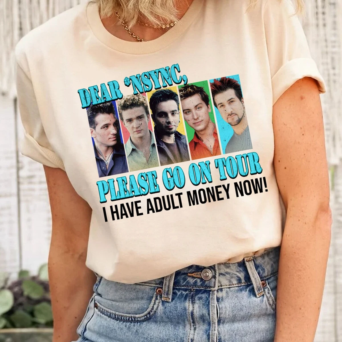 Vintage nsync best sale shirt