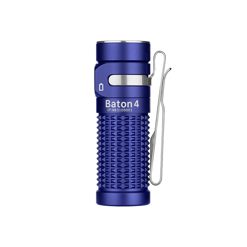 Olight Baton 4 Regal Blue Premium Rechargeable Flashlight