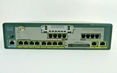 Cisco UC520-16 Unified 500 Series Communication Device 3  months warranty