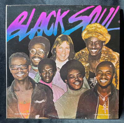 VTG 1977 BLACK SOUL SELF-TITLED VINYL PROMO BEAM JUNCTION RECORDS BJ 5002 LP VG+