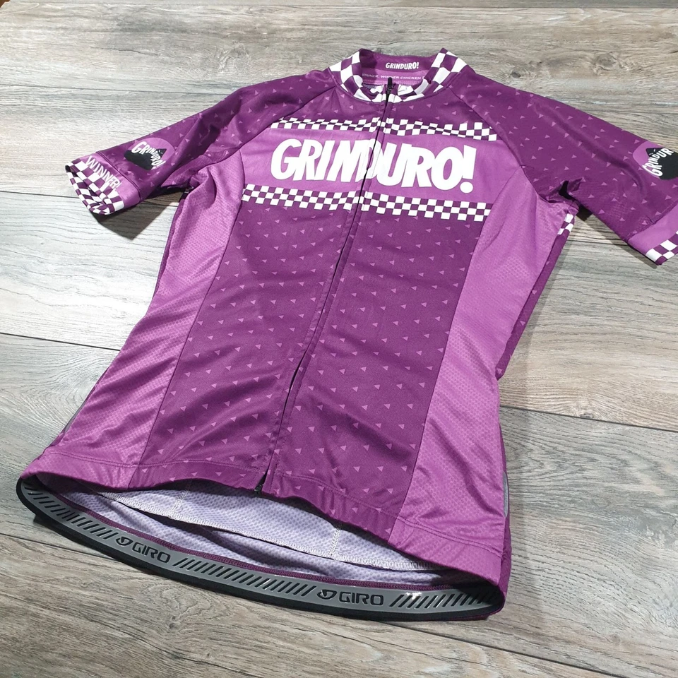 Camiseta deportiva de ciclismo Giro Grinduro para mujer S pequeña ganadora de carreras de bicicletas de carretera Foto 3 de 4