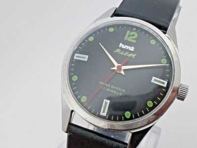 hmt pilot black dial