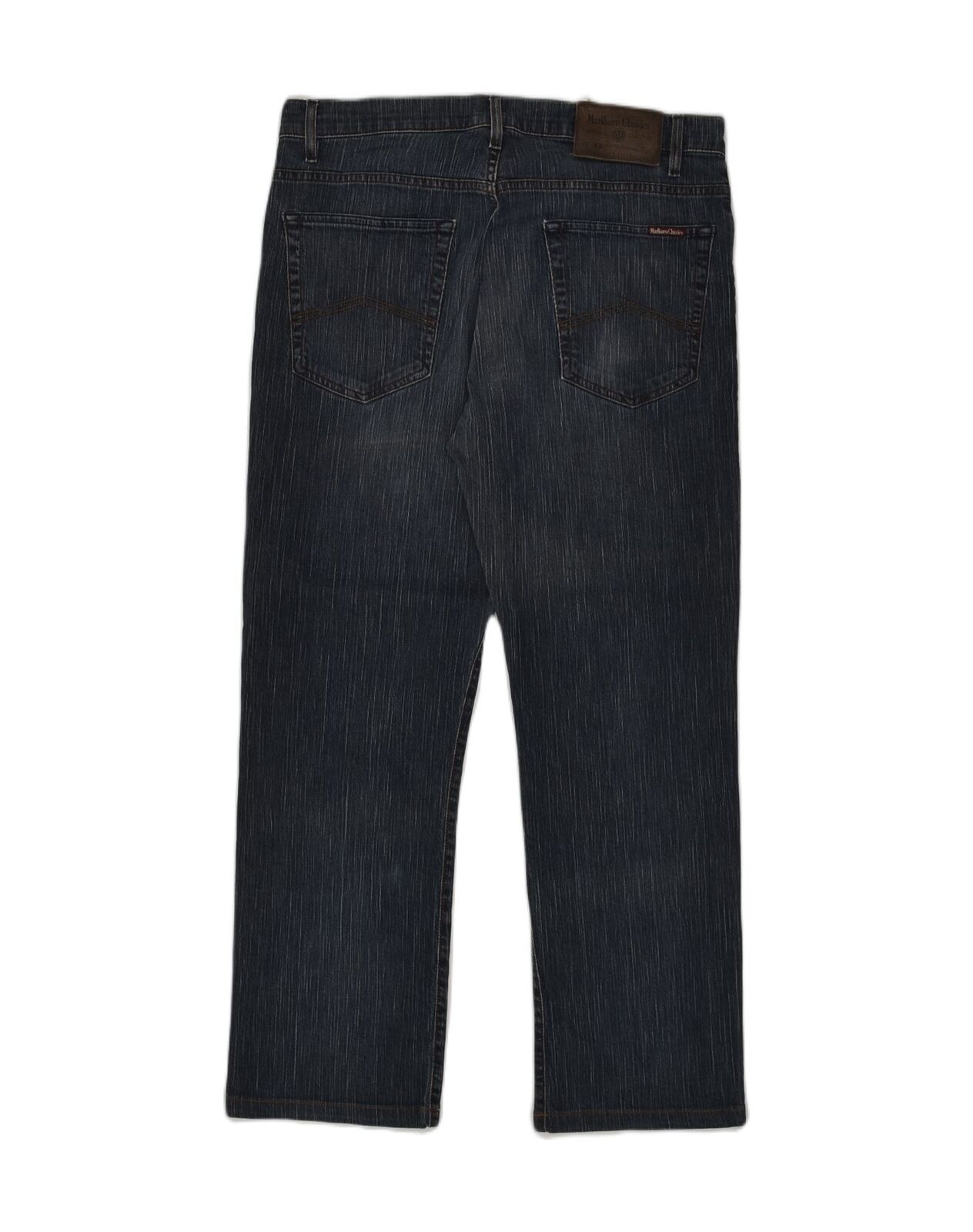 MARLBORO CLASSICS Mens Straight Jeans W36 L30 Nav… - image 2