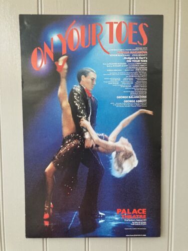 Original/Musical/Theatre/Dance/Poster/“On Your Toes”/Rodgers And Hart - Picture 1 of 5