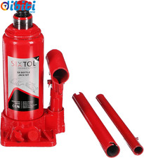 Crik  Martinetto Idraulico  10 T, Cric Compatto - SIXTOL SX Bottle Jack 10T