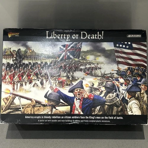 Warlord Games Liberty or Death Battle Set - BOX LID ONLY