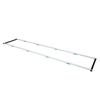 PROAIM 12ft Straight Aluminum Camera Dolly Track, 32mm Rails, 400kg/882lb