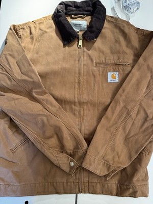 Carhartt Jacket OG Detroit Brown WIP Unlined Spring Sold Out