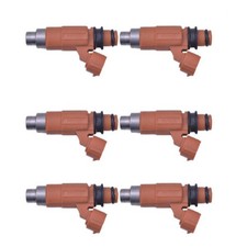 Set Of 6 Fuel Injectors For 2000-2005 Mitsubishi Eclipse 3.0l V6 Inp-771 Set Of 6 Fuel Injectors For 2000-2005 Mitsubishi Eclipse 3.0l V6 Inp-771